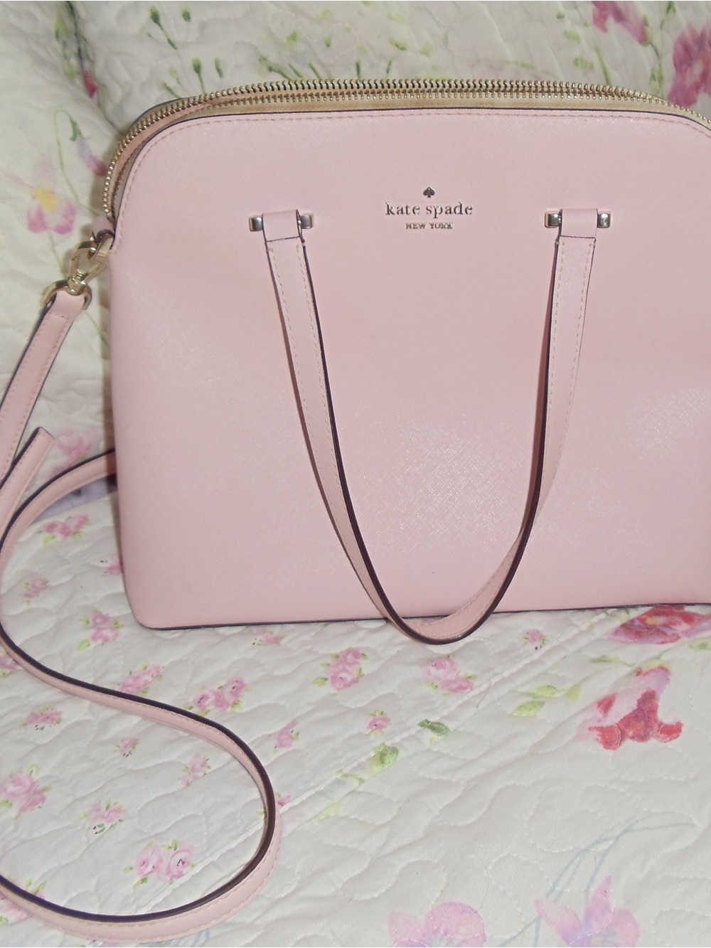kate spade New York Blush 🌸 Pink Dome Satchel